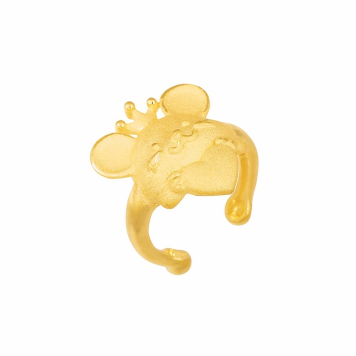 순금 러브마우스 돌반지 3.75g